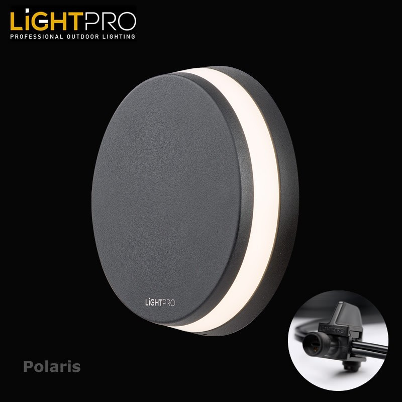 Lightpro Outdoor Garden Lighting Professional 12V Polaris 6w Wall Light