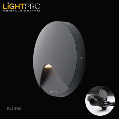 Lightpro Outdoor Garden Lighting Professional 12V Kuma 6w Wall Light