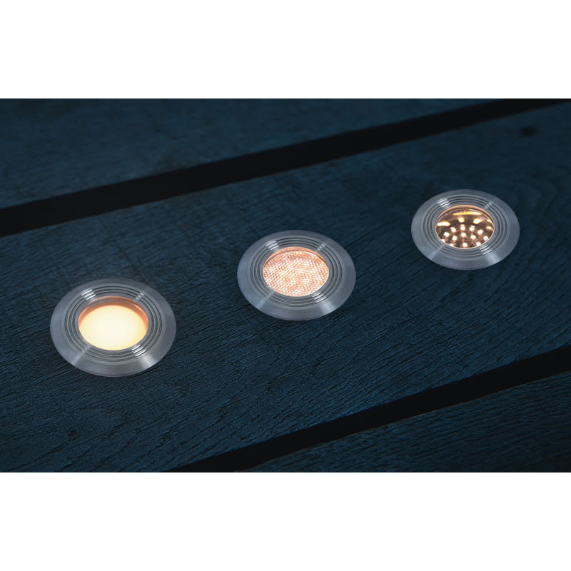 Lightpro Garden Lighting UK Outdoor Lights Low Voltage Onyx 90 R1 IP67 Deck Light. 2
