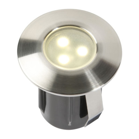 Techmar Garden Lighting UK Outdoor Lights Low Voltage Birch 12V Warm White LED Decking Light. 2