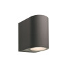 Techmar Garden Lighting UK Outdoor Lights Low Voltage Gilvus 12V 4W LED Anthracite Outdoor Wall Light. 1