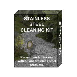 Techmar Garden Lighting UK Outdoor Lights Low Voltage DIY Stainless Steel Cleaning kit