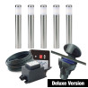 Techmar Garden Lighting UK Outdoor Lights Low Voltage DIY 5 light Albus Bundle + timer