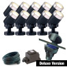 Techmar Garden Lighting UK Outdoor Lights Low Voltage DIY 10 light 5w Arcus Bundle