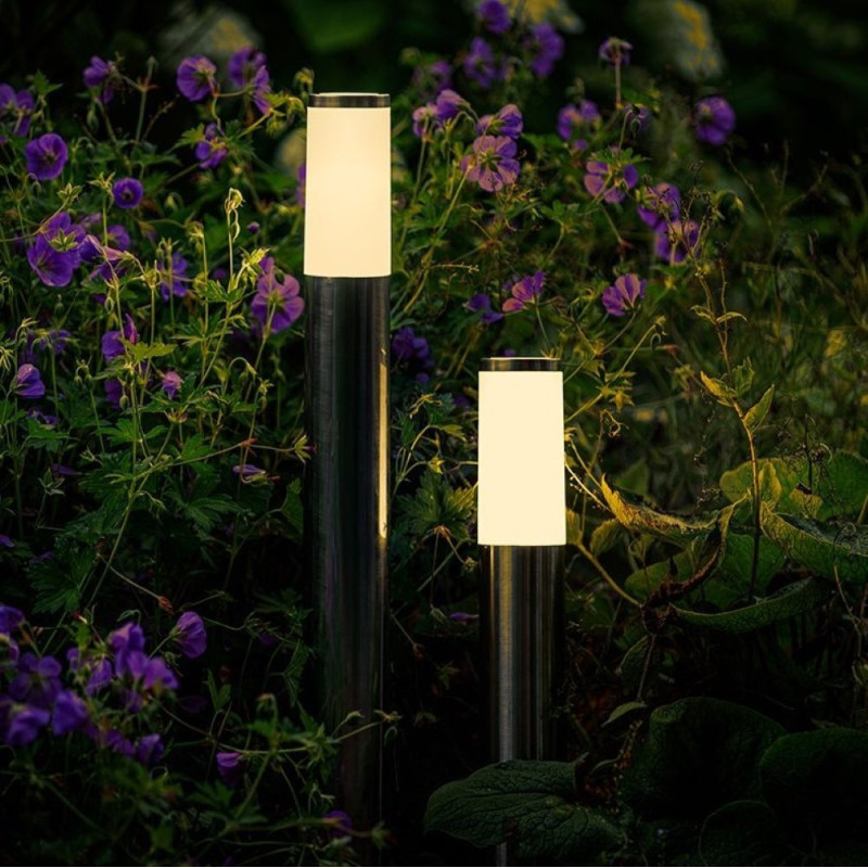 Techmar Garden Lighting UK Outdoor Lights Low Voltage Lunia 12V Garden Post light Bundle - 8 Light Kit. 7