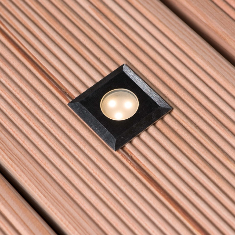 Techmar Garden Lighting UK Outdoor Lights Atria 0.5w warm white 12V LED Deck Light 1