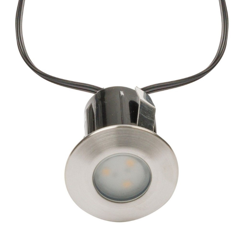 Techmar Garden Lighting UK Outdoor Lights Low Voltage Birch 12V Warm White LED Decking Light. 3