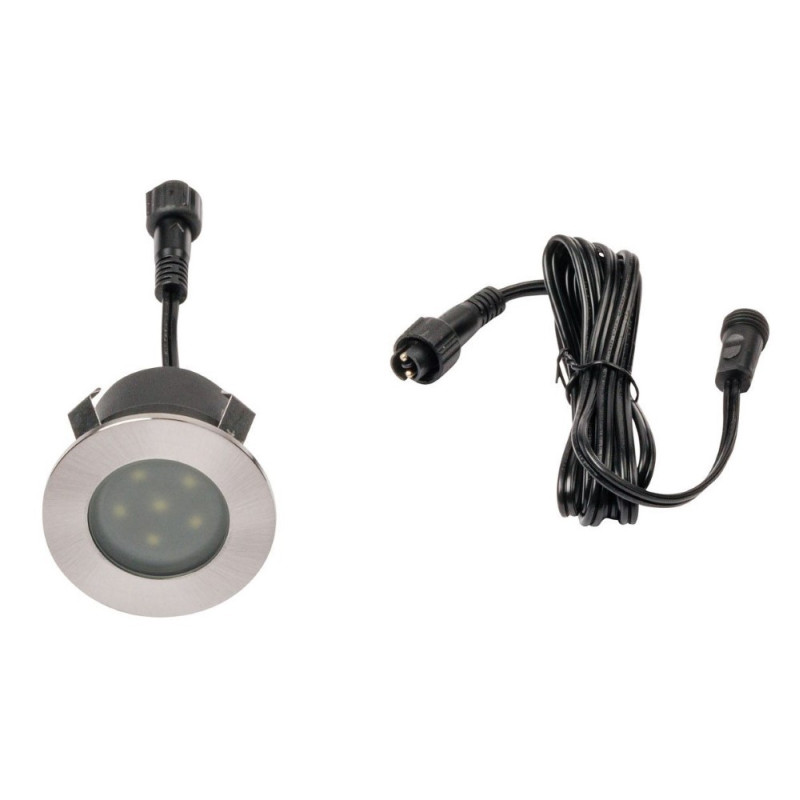 Techmar Garden Lighting UK Outdoor Lights Brevus 1w white 12V LED Deck Light 5