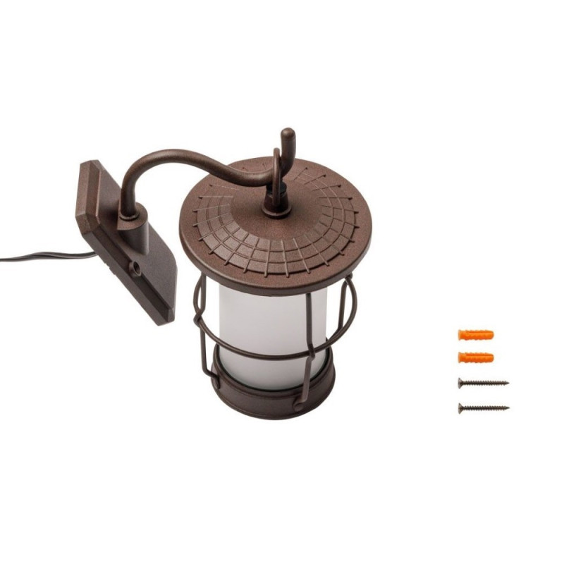 Techmar Garden Lighting UK Outdoor Lights Callisto Rustic 1.5w LED Hanging Wall Light 7