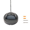 Techmar Outdoor Garden Lighting UK Deimos 12V 1W LED Black Outdoor Wall 6