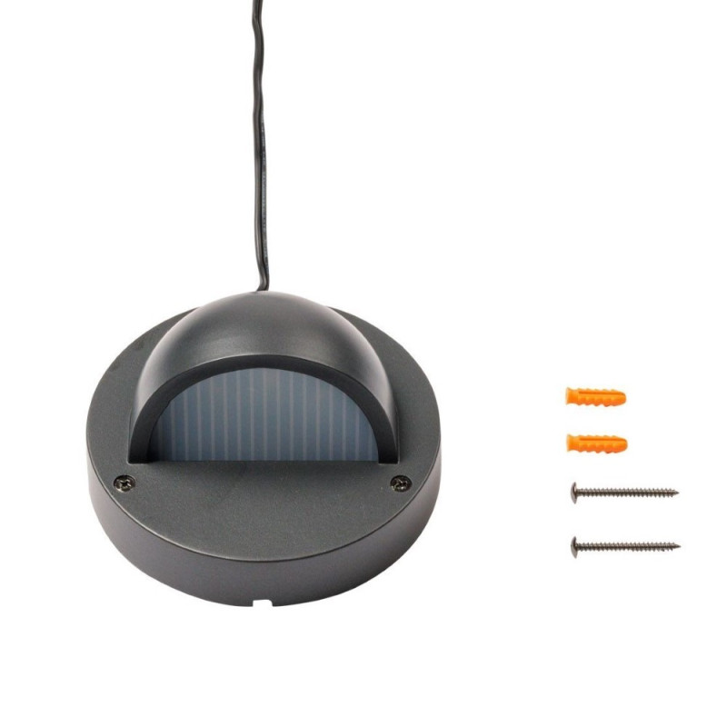 Techmar Outdoor Garden Lighting UK Deimos 12V 1W LED Anthracite Outdoor Wall 4