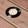 Techmar Garden Lighting UK Outdoor Lights Gavia Switchable Warm / Cold White 12V 2w LED Deck Light 1