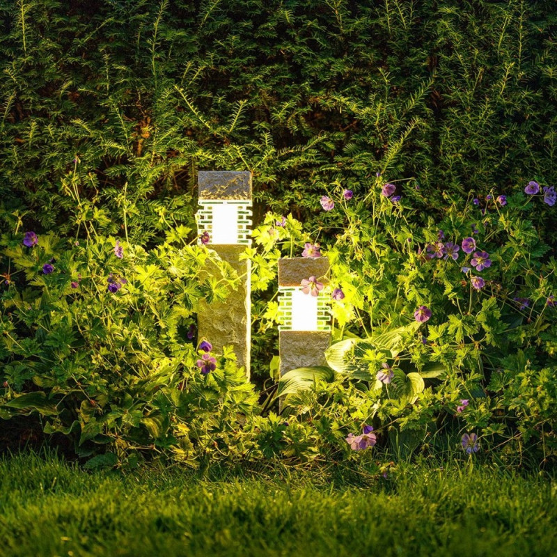 Garden Lighting UK Outdoor Lights Low Voltage DIY Nepos 12V 3W LED Outdoor Post Light 1