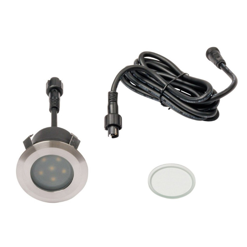 UK Low Voltage Garden Lighting Techmar Sirius 12V Low Voltage Blue LED Outdoor  Deck Light 2