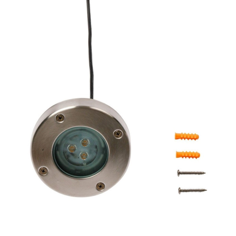 Techmar Garden Lighting UK Outdoor Lights Umbra Warm White 12V 3w LED Deck Light 2