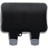 Outdoor Garden Lighting UK  DIY Accessories - BG 2Gang IP65 WP22 RCD switch socket 2
