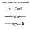 Garden Lighting UK Outdoor Lights Low Voltage Festoon 30m Wire Support Kit 5