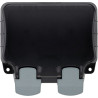 Outdoor Garden Lighting UK  DIY Accessories - BG 2Gang IP65 WP22 WIFI Smart switch socket 3