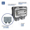 Outdoor Garden Lighting UK  DIY Accessories - BG 2Gang IP65 WP22 WIFI Smart switch socket 6
