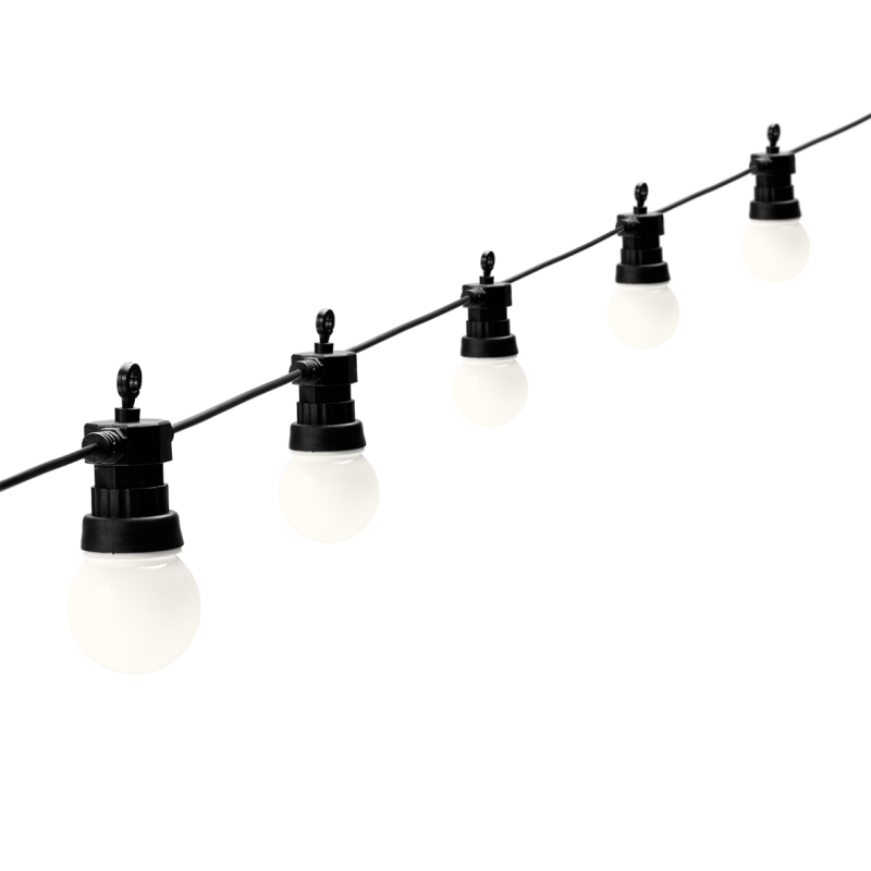 Techmar Garden Lighting UK Outdoor Lights Low Voltage 10mtr Festoon Party Lights Set. 2