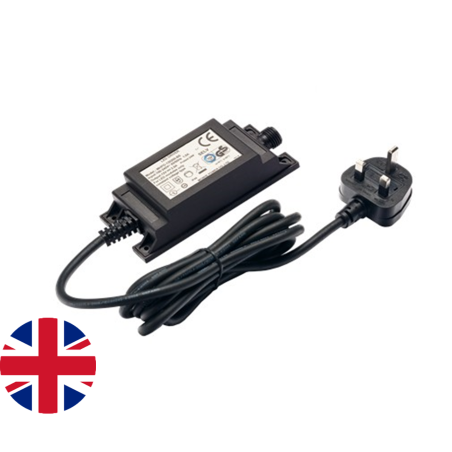 Techmar Garden Lighting UK Outdoor Lights Low Voltage 12W UK Outdoor Transformer - New ECO Version