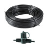Techmar Garden Lighting UK Outdoor Lights Low Voltage 15m Main Cable SPT-1 With 6 Connectors 2