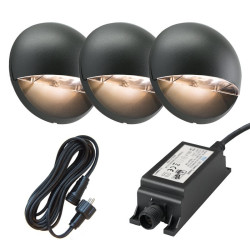 Low voltage garden lighting Ludeco Vidar 3 light bundle. (1)