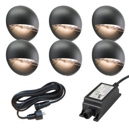 Low voltage garden lighting Ludeco Vidar 6 light bundle. (1)