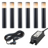 Low voltage garden lighting Ludeco Ivan 6 light bundle. (1)