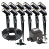 Techmar Alder 12V Plug & Play LED Garden Lights Bundle - 12 Light Kit 1