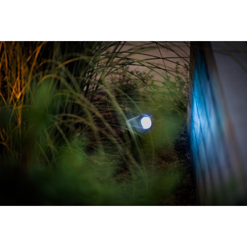 UK Outdoor Low Voltage Garden Lighting Lightpro 12V Low Voltage Castor Smart 5W IP44 Spotlight BLUE