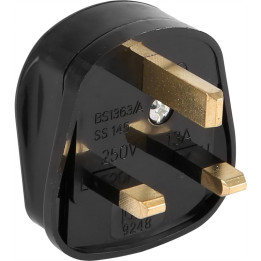 3A FUSE BLACK PLUG TOP 1
