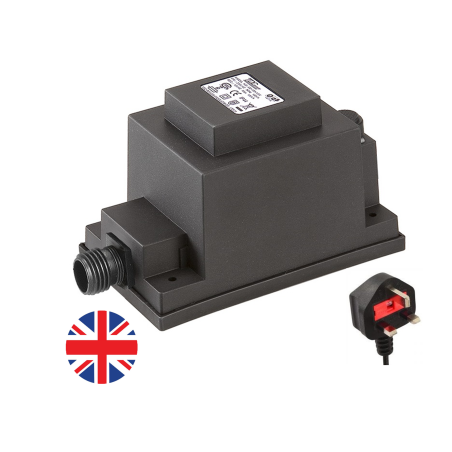 Techmar Garden Lighting UK Outdoor Lights Low Voltage DIY 12V 150W UK Outdoor Transformer - New ECO Version