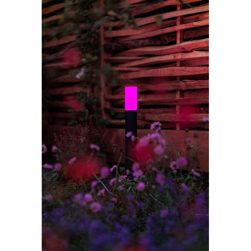 UK Outdoor Low Voltage Garden Lighting Lightpro 12V Low Voltage Oberon Smart 5W IP44 Post Light Pink 3