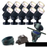 Techmar Garden Lighting UK Outdoor Lights Low Voltage DIY 10 light 5w Arcus Bundle 3