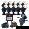 Techmar Garden Lighting UK Outdoor Lights Low Voltage DIY 10 light 5w Arcus  Bundle + timer 3