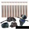 Techmar Garden Lighting UK Outdoor Lights Low Voltage DIY 10 light Albus Bundle  + remote 3