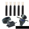 Techmar Garden Lighting UK Outdoor Lights Low Voltage DIY 5 Light Arco 40 Deluxe Bundle 3