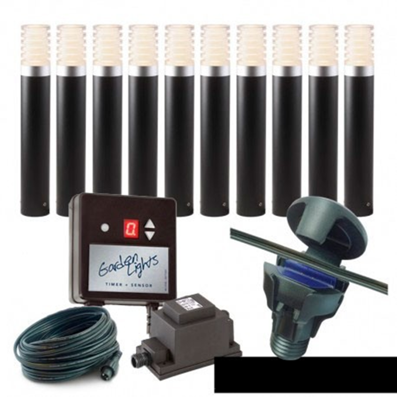 Techmar Garden Lighting UK Outdoor Lights Low Voltage DIY 10 Light Arco 40 Deluxe Bundle + timer 3