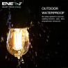 Garden Lighting UK Outdoor Lights Ener-J LED Filament Festoon Lighting Kit 15MTR- 240 Volt. 9