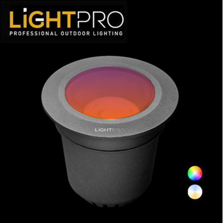 Lightpro Garden Lighting UK Outdoor Lights Low Voltage Atik Smart Dimmable Ground Light. 1