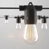 UK Low Voltage Garden Lighting Techmar 12V Filament Festoon Party Light 5mtr Kit 7