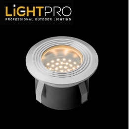 Lightpro Garden Lighting UK Outdoor Lights Low Voltage Onyx 60 RS IP67 Decking Light 1