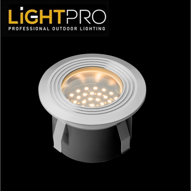 Lightpro Garden Lighting UK Outdoor Lights Low Voltage Onyx 60 RS IP67 Decking Light 1