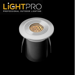 Lightpro Garden Lighting UK Outdoor Lights Low Voltage Onyx 30 RS IP67 Decking Light 1
