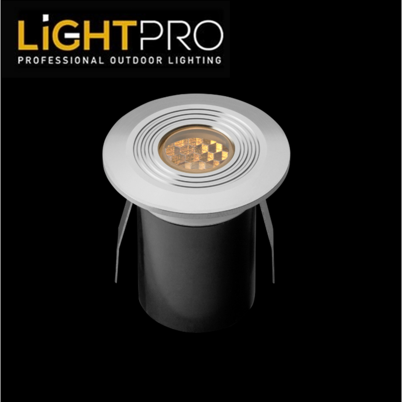 Lightpro Garden Lighting UK Outdoor Lights Low Voltage Onyx 30 RS IP67 Decking Light 1