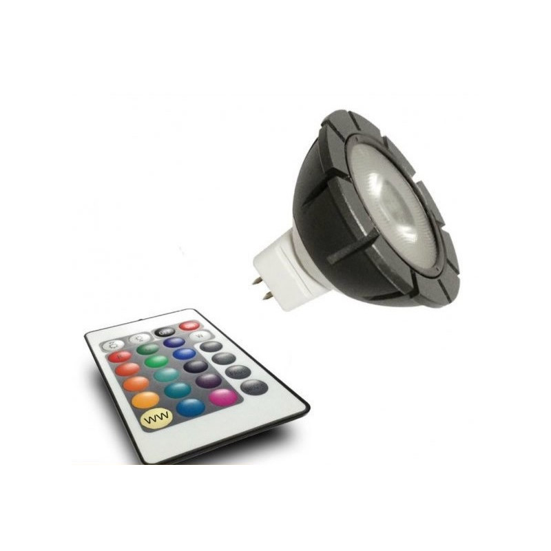 Techmar low voltage 16 Colour MR16 RGB LED + Remote