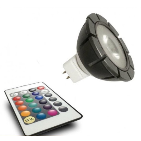 Techmar low voltage 16 Colour MR16 RGB LED + Remote