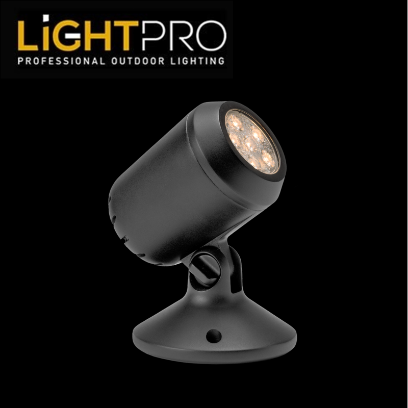 Lightpro Garden Lighting UK Outdoor Lights Low Voltage Nilus 4W IP68 Spotlight. 1