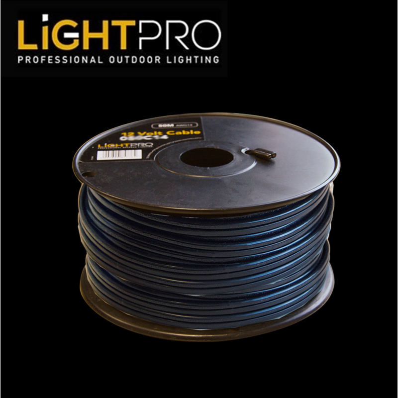 Lightpro Outdoor professional Garden Low Voltage Lighting 25MTR Drum 14AWG Cable